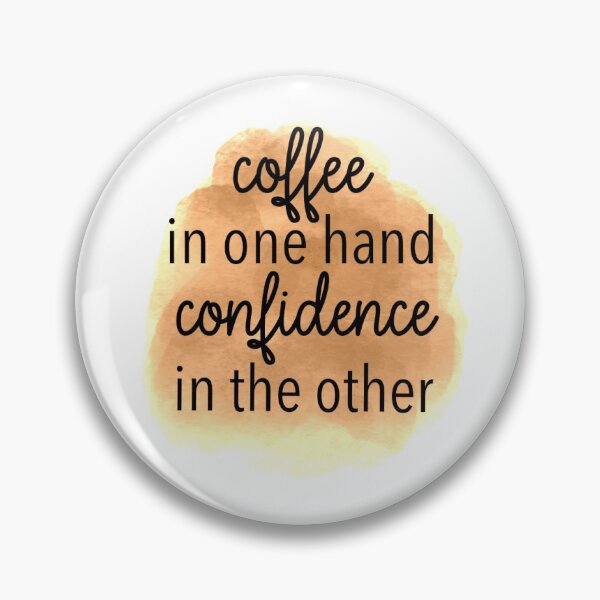 Aperçu de l'œuvre Café dans une main Confiance dans l'autre créée et vendue par AlysesArt.