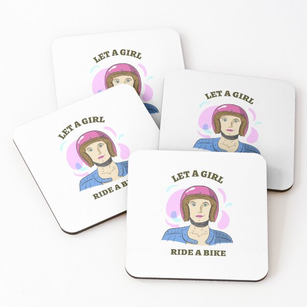 Item preview, Deja que una chica monte en bicicleta designed and sold by Artistpirate 10.