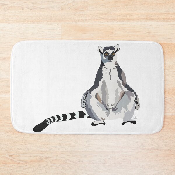 Item preview, Ringtail Lemur (Lemur catta) designed and sold by Alawstrations.