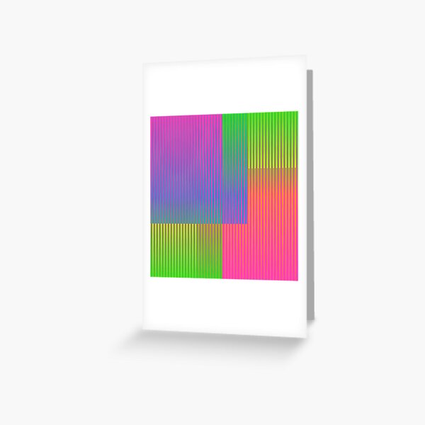 Kinetic Colors 3 Greeting Card