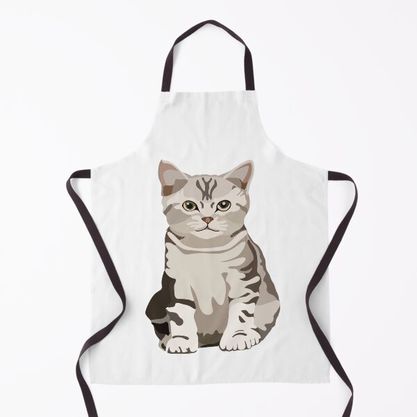 Item preview, Striped Kitten - Hand-Drawn designed and sold by yellowkats.