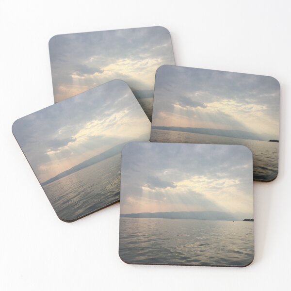 Item preview, Radiant Lake Ohrid Sun designed and sold by JustHatched.