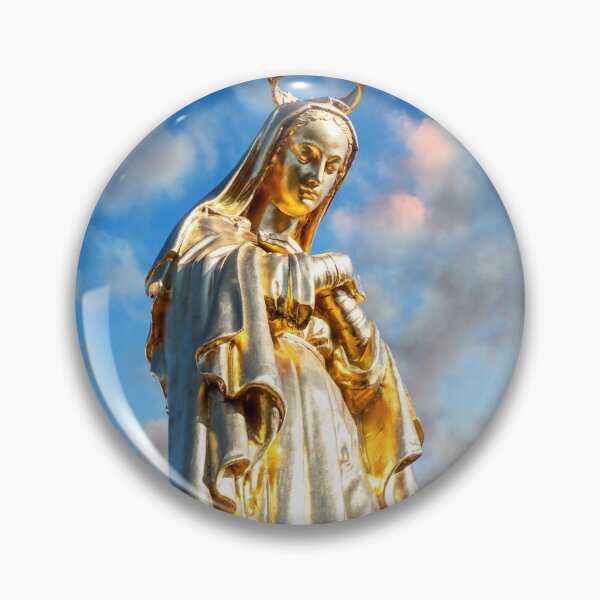 Artikelvorschau, Jungfrau Maria aus der christlichen Religion goldene Statue in Frankreich entworfen und verkauft von Grégory DUBUS.