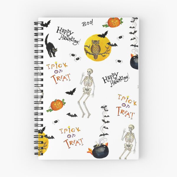 Item preview, Halloween skeleton, black cats and more  designed and sold by Sue Zipkin.