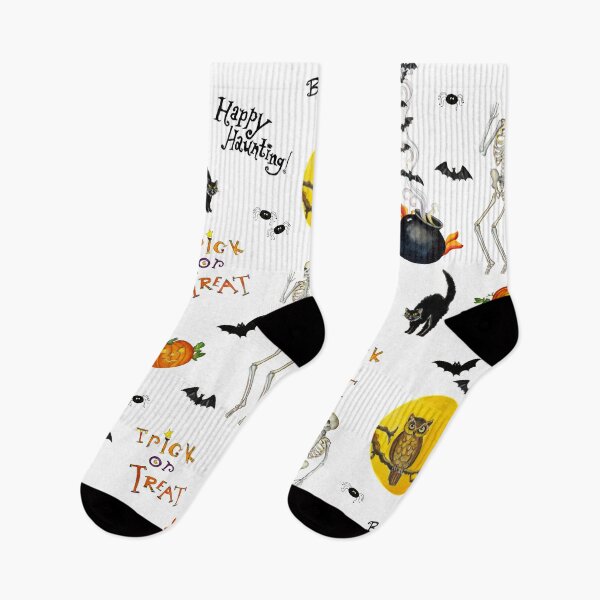 Item preview, Halloween skeleton, black cats and more  designed and sold by Sue Zipkin.