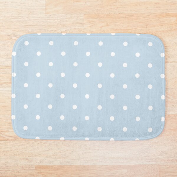Item preview, Retro Blue Polka Dot Pattern designed and sold by serendipitousMT.