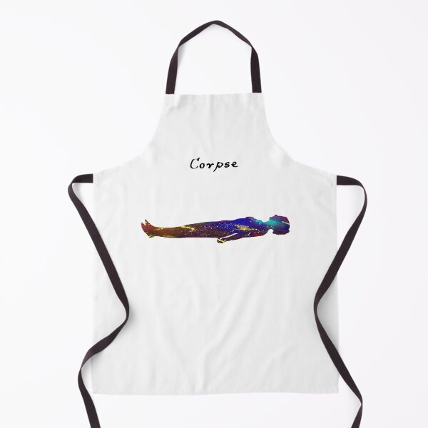 Item preview, Corpse Yoga Pose Watercolor Design designed and sold by vividpixelusa.