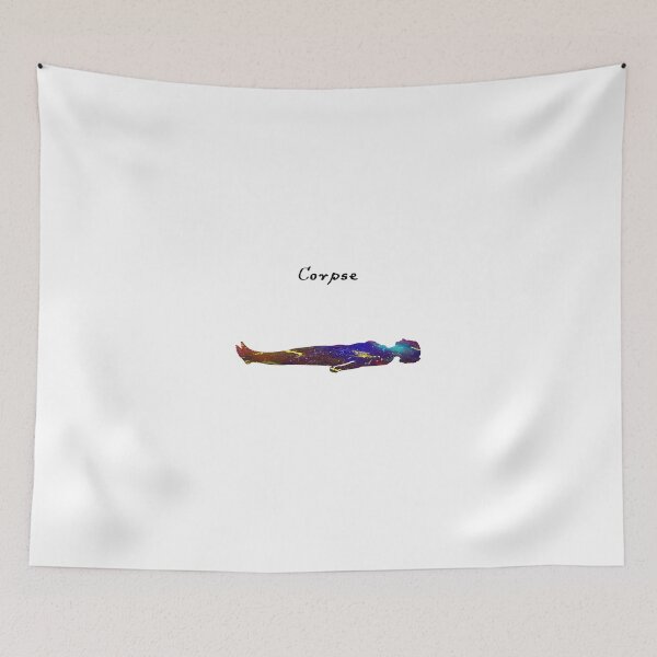 Item preview, Corpse Yoga Pose Watercolor Design designed and sold by vividpixelusa.