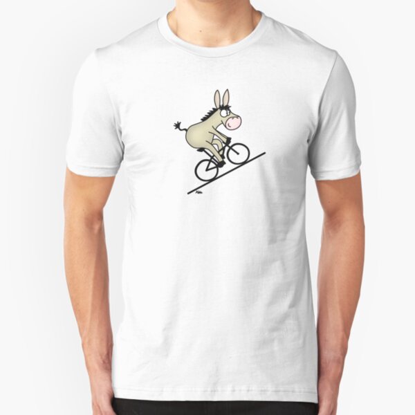 Biking Donkey Slim Fit T-Shirt