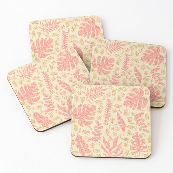 Item preview, Monstera Rose Gold Tropical Pattern designed and sold by SAS4rt.