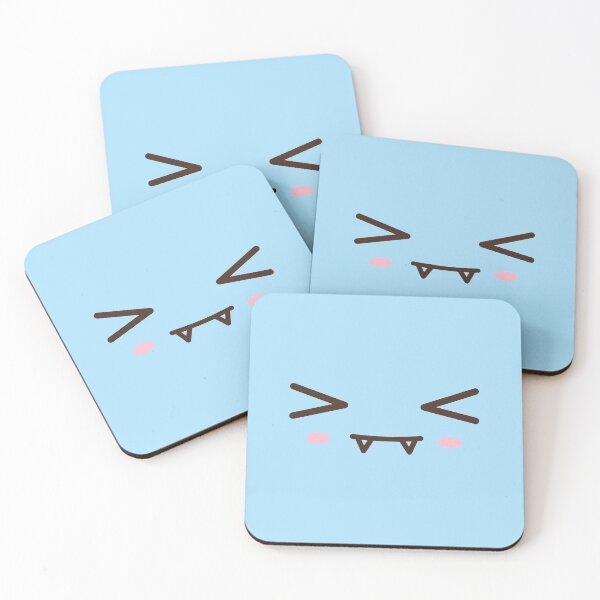 Item preview, #5 Kawaii blue face designed and sold by WelcomeToJapan.