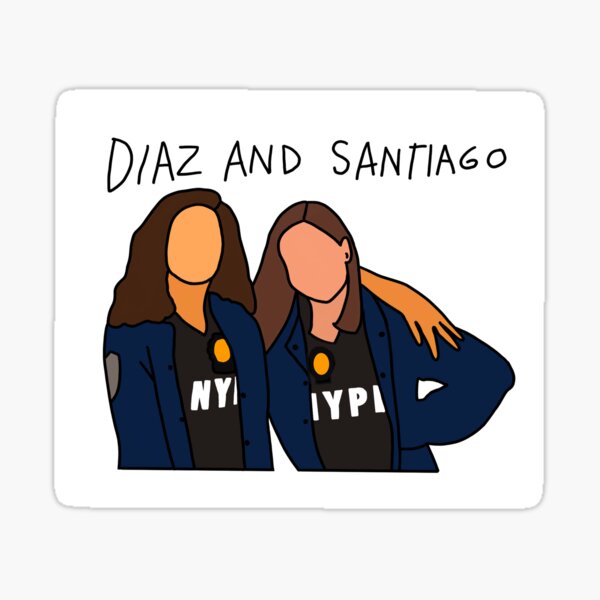 Item preview, Rosa Diaz and Amy Santiago! designed and sold by zzred.