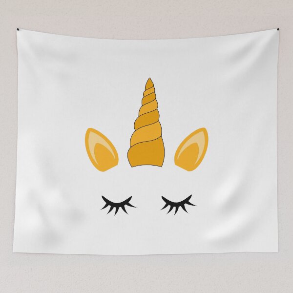 Item preview, Unicorn closing eyes design for kids designed and sold by digitalgull.