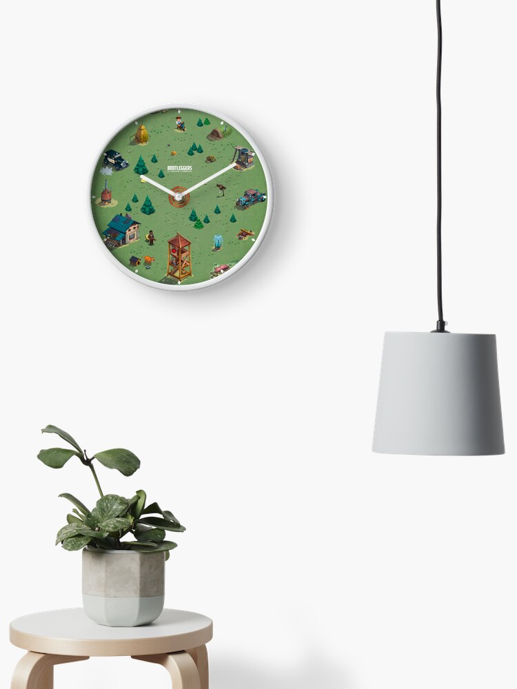 Thumbnail 2 of 4, Clock, Bootleggers Game designed and sold by ingvarcompany.