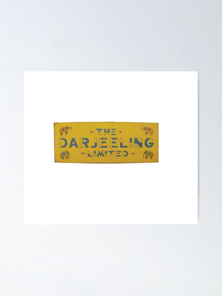  Fan Art Poster Compatible With Wes Anderson The Darjeeling  Limited Poster : Handmade Products