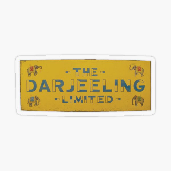 The Darjeeling Limited Sticker for Sale by daleksunshine