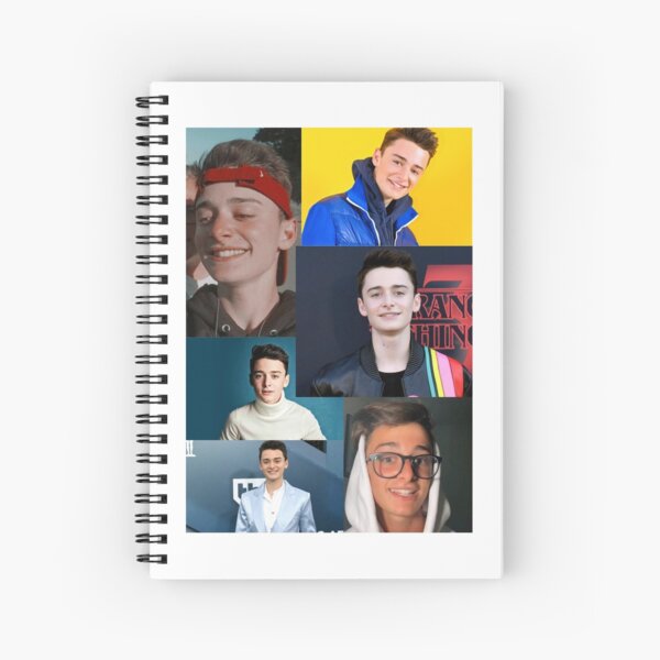 noah scnhapp Spiral Notebook