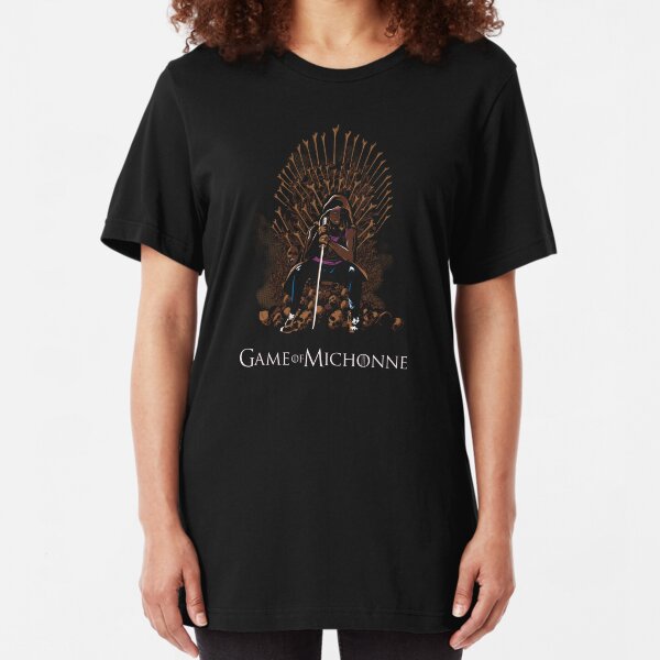 Game OF Michonne Slim Fit T-Shirt