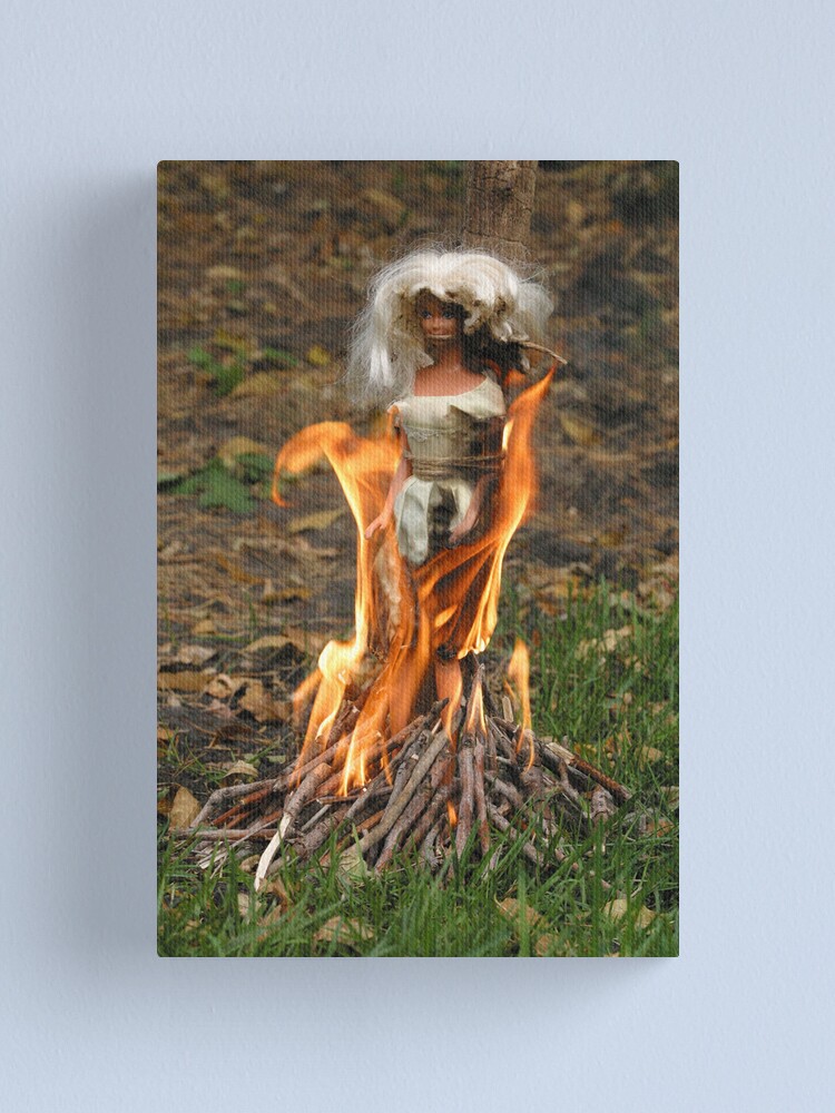 Alternate view of Bad Bambi Series, #6 "Anyone Got Any Marshmallows?" Canvas Print