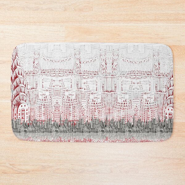 Item preview, Abstract architecture textile print designed and sold by Mahnoor Haroon  Niazi.