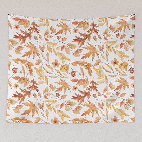 Item preview, Autumn leaves pattern designed and sold by ldinka.
