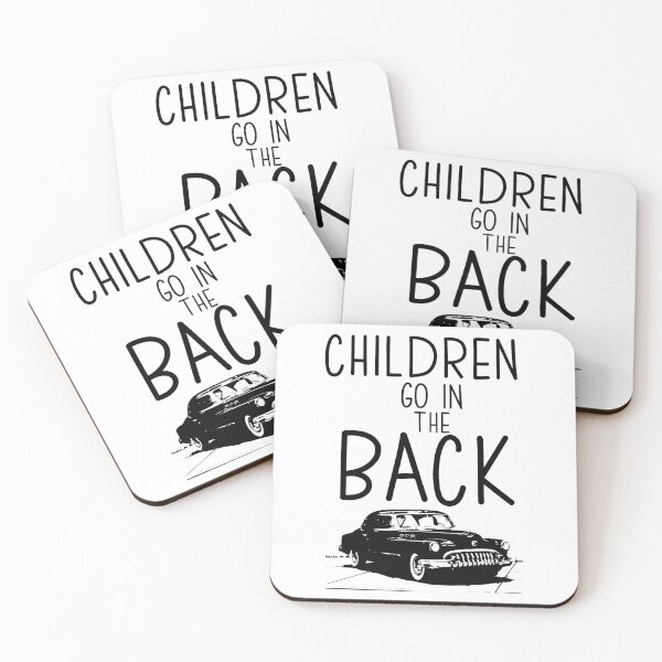 Item preview, The Umbrella Academy-Inspired "Children Go In The Back" designed and sold by mulberrydragon.