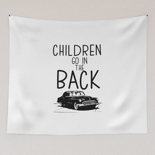 Item preview, The Umbrella Academy-Inspired "Children Go In The Back" designed and sold by mulberrydragon.