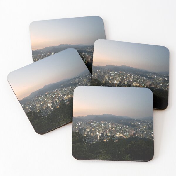 Item preview, Seoul City Skyline designed and sold by JustHatched.