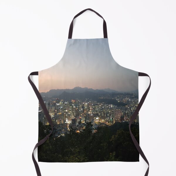 Item preview, Seoul City Skyline designed and sold by JustHatched.