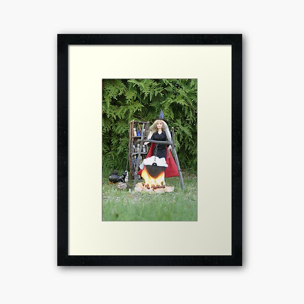 Bad Bambi Series, #14 "Home Entertaining" Framed Art Print