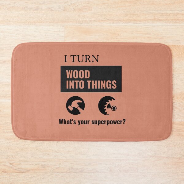 Item preview, Woodworker - I turn wood into things designed and sold by equilibrum08.