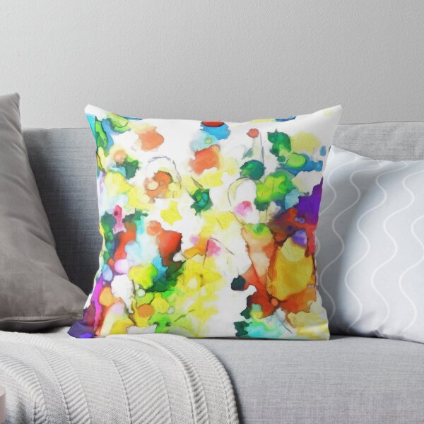 Brighten Up Your Life Throw Pillow