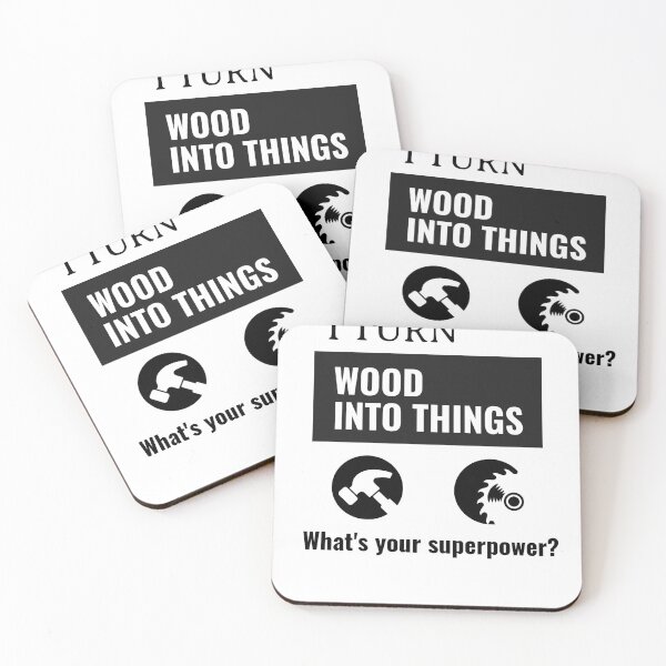 Item preview, Woodworker - I turn wood into things designed and sold by equilibrum08.