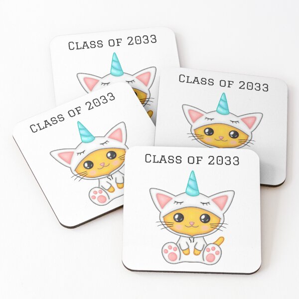 Item preview, Class of 2033 Unicorn Kitten designed and sold by GoodGirlDesigns.