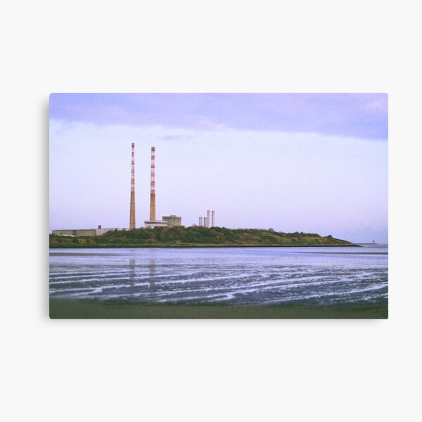 Poolbeg Chimneys Canvas Print