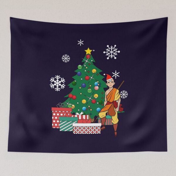 Item preview, Aang Around The Christmas Tree Avatar The Last Airbender designed and sold by Nova5.