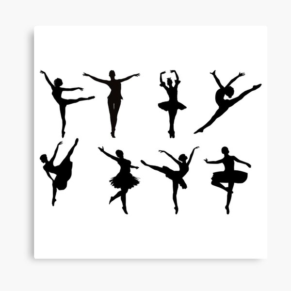 Lienzos Posiciones De Ballet Redbubble