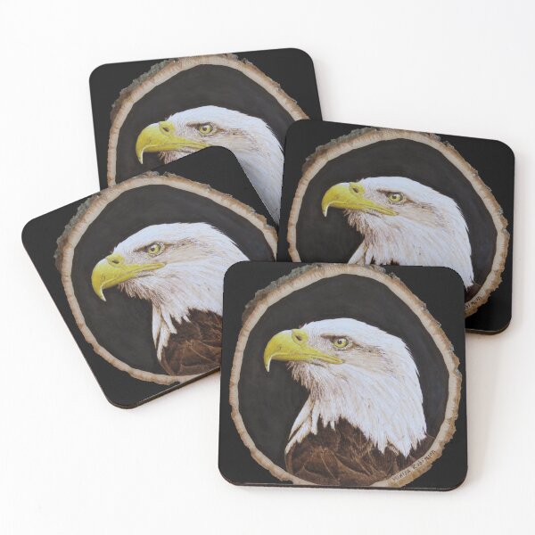 Item preview, Bald Eagle woodburning by Minisa Robinson designed and sold by MinisaRobinson.