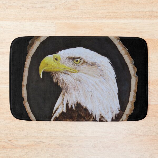 Item preview, Bald Eagle woodburning by Minisa Robinson designed and sold by MinisaRobinson.