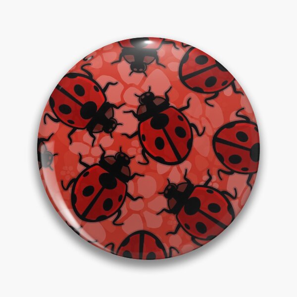 Item preview, Ladybug Summer Pattern with Red Background designed and sold by Mark Zajac.