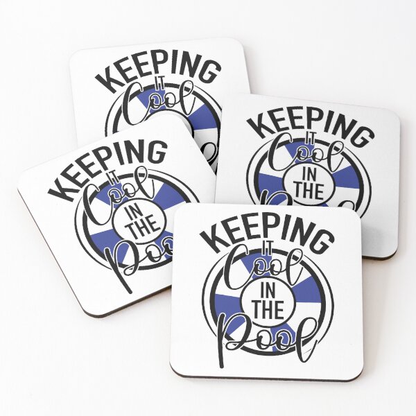 Item preview, Swimmer Quote : Keeping IT Cool In The Pool  designed and sold by remonss.