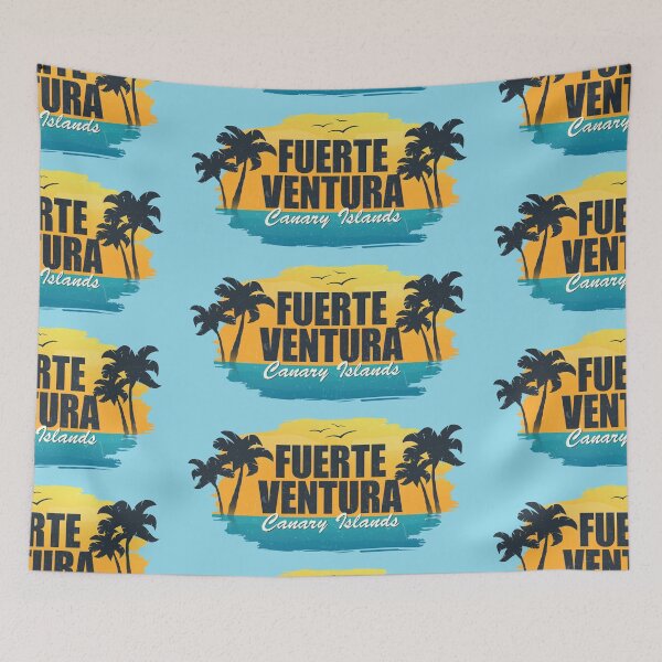 Item preview, Fuerteventura Canaria Canary Islands Yellow-Blue designed and sold by Mr. Slavchev.