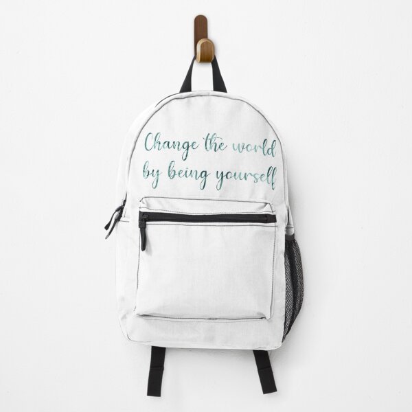 Item preview, Change the world by being yourself  designed and sold by Blue-Robin.