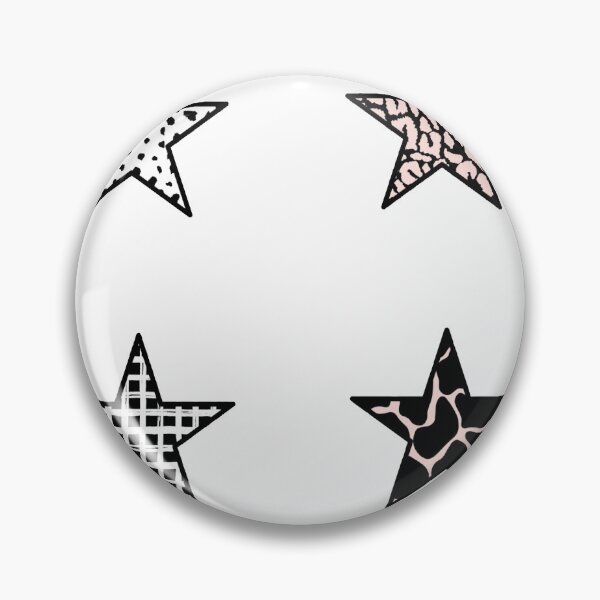 Item preview, Patterned Stars designed and sold by Elise Barker.