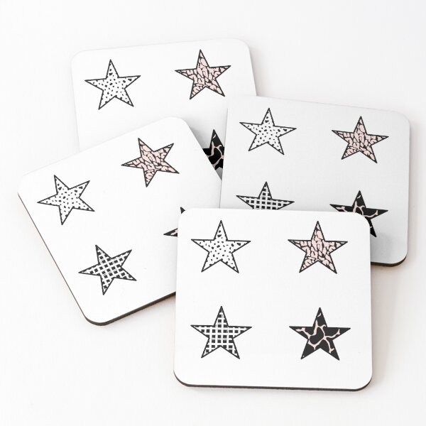 Item preview, Patterned Stars designed and sold by Elise Barker.