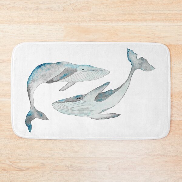 Item preview, Dancing Whales designed and sold by María Casas Watercolour Designs.