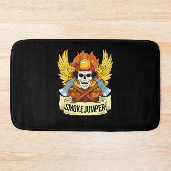 Item preview, Smokejumper Firefighter Symbol Fire devil  designed and sold by BornDesign.