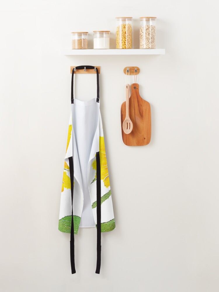 Alternate view of Sunflower in Watercolor Apron