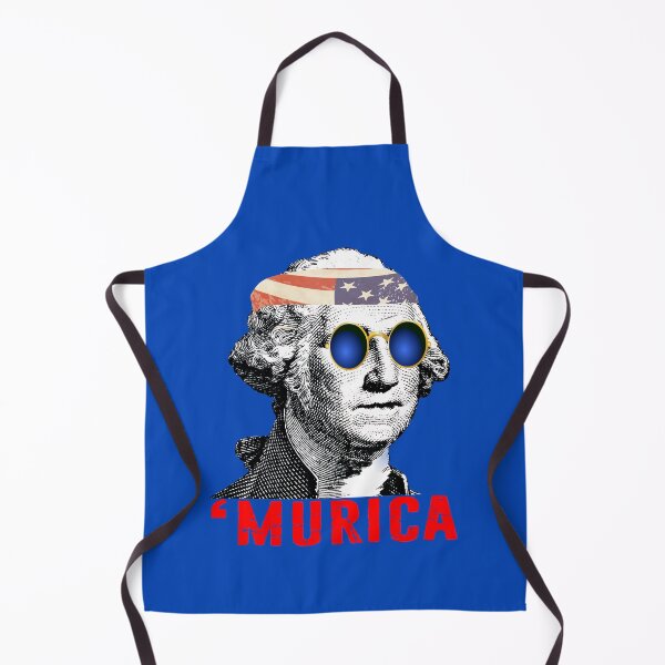 Item preview, 'Murica 'Merica George Washington Flag Patriotic designed and sold by funnytshirtemp.