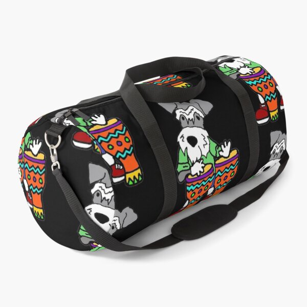 Item preview, Funny Miniature Schnauzer Dog Playing Bongo Drums designed and sold by Nature's Fancy.